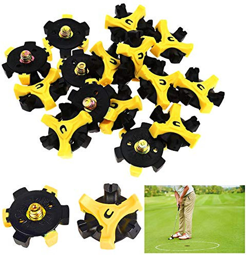 REYOK 20pcs Tacos de Golf Zapato Picos Tachuelas Pines Blandos Estilo Repuesto Golf Spikes para Footjoy