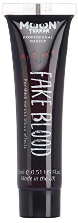 Moon Terror Pro FX Kunstblut, 15 ml, SFX-Make-up für Halloween-Vampir-Zombie-Theater, Spezialeffekt-Make-up (einzeln)