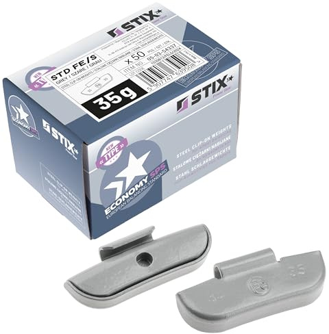 50x Premium Schlaggewichte 35g Stahl FE/S für Stahlfelgen Auswuchtgewichte Wuchtgewichte