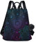alaza Art Arabesque Mandala Boho Ethno Bohemian Rucksack börse für Frauen Anti Diebstahl Mode Rucksack Rucksack Schultertasche