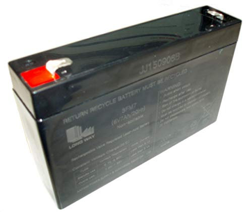 RIRICAR 6V7Ah Batterie d'acide de Plomb scellée par Cycle Profond