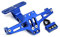 Kennzeichenhalter für Suzuki SV 1000 / S / 650 / S NH2 blau