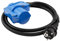 MC Power CEE-Adapter auf Schutzkontakt-Stecker | 1,5m H07RN-F 3G2,5 | 230V / 16A | IP44 | Stromkabel für Camping, Wohnwagen, Wohnmobil, Outdoor-Anwendungen
