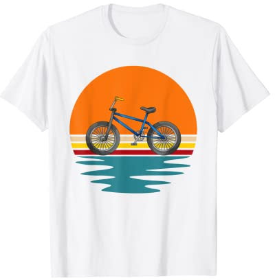 BMX Fahrradfahrer BMX Rad fahren Retro Fahrrad BMX T-Shirt