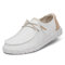 HEYDUDE - Damen FAT0412 Wendy Chambray Schuhe, White Sand,42 EU