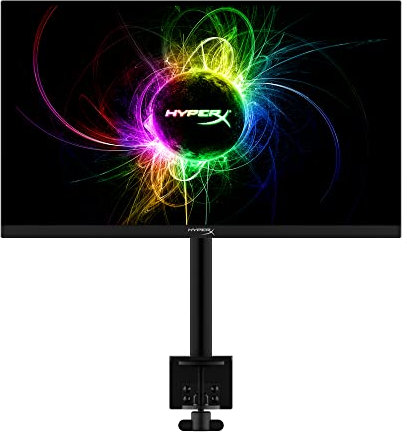 HyperX Armada 27 – Gaming-Monitor–27 Zoll, QHD (2560x1440), 165Hz Bildwiederholfrequenz, IPS-Panel, 1ms Reaktionszeit, mit NVIDIA G-SYNC kompatibel, Tischhalterung im Lieferumfang enthalten