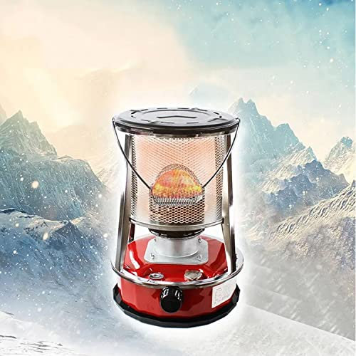 AEMIN Petroleumofen Für Innenräume, Petroleum Heizung, Mobile Heizung Ohne Strom Innen, Tragbarer Petroliumheizer, Für Camping Zeltheizung Kochen