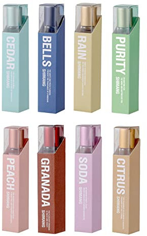 Sovtay LUSTY Pheromonparfüm, Pheromonöl-Parfüm für Frauen, um anzuziehen, Secret-Lovers Seduction Parfüm, Love Attract Pheromone Essence Taschenparfüm, Roll-on-Parfum für(8SET), 10.0 milliliters
