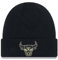 New Era Chicago Bulls NBA Black Metallic Badge Beanie - One-Size