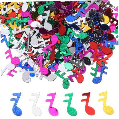 Warmhm Buntes Musikalisches Noten Konfetti Pack Für Geburtstag Party Hochzeit Shower Tischdekoration Shower Zubehör