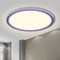 LQWELL® Deckenleuchte LED Deckenlampe, IP44 Wasserfest Badlampe Rund Flach 18W 4000K 1600LM Modern Schlicht Lampe Dünn für Wohnzimmer Badezimmer Schlafzimmer Küche Balkon Flur Büro, 220 * 24mm