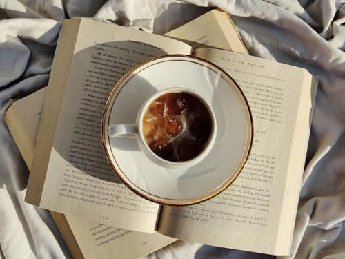 Jigsaw Puzzles 1000 Pieces for Adults -Cup,tea,books 70x50cm