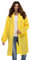 Voarge Eva Regenjacke Regenmantel für Erwachsene, für Damen und Herren Regenbekleidung Regencape Regenjacke Wasserdicht für Wandern Radfahren (L, Gelb)