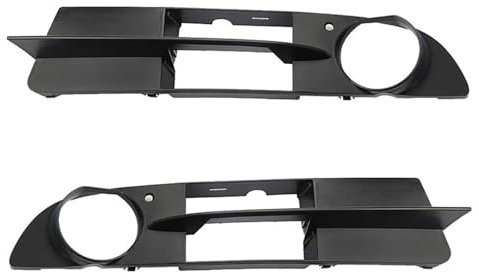 DSENNY Auto Front Stoßstange Nebel Licht Kühlergrill Abdeckung for BMW 5 Series E60 E61 2004 2005 2006 2007 Zubehör(Left and Right)