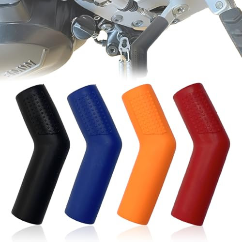 MEXRUMI 4 Piezas Protector De Zapato De Cambio De Motocicleta Protector Cambio Palanca Marchas Moto Protector Cambio Marchas Moto Silicona Funda Pedal En Goma Accesorios Para Moto Para Proteger Calzad