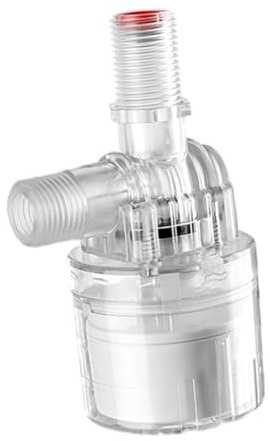 perfk Vanne de Régulation Automatique du Niveau d'eau 1/2, Installation Facile, Type Intérieur, Pièces de Rechange Professionnelles pour Réservoir