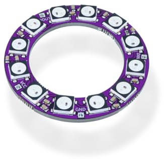 Soldered Smart LED WS2812B Ring mit 12 RGB-LEDs | Made in EU | 333070