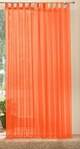 Gardine transparent Set,61175 Orange 245x140, 611752