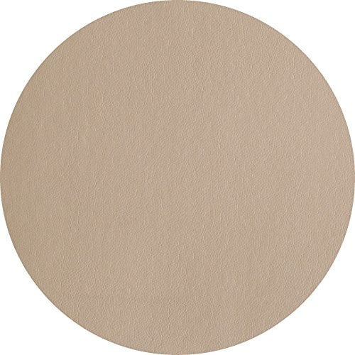 ASA Leder Tischset, PVC, beige, 38 cm