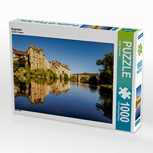 CALVENDO Puzzle Espalion | 1000 Teile Lege-Größe 64 x 48 cm Foto-Puzzle für glückliche Stunden