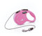 FLEXI Klassische einziehbare Hundeleine, ergonomisch, langlebig und verhedderungsfrei, für Hunde bis zu 8 kg, 3 m, Größe XS, Rosa