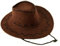Western Cowboy Hut - Westernhut Fasching Western Erwachsene und Kinder Dunkelbraun - Erwachsener