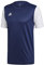 adidas Homme Estro 19 Jsy JERSEY SHORT SLEEVE , Dkblue/White, XXL EU