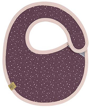 LÄSSIG Baby Lätzchen wasserabweisend Klettverschluss Baumwolle/Baby Bib Small, Little Water