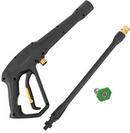 High Pressure Water Spray Gun Wand Jet Nozzle Tips, Power Washer Water Gun Compatible with Some of Greenworks Karcher Ryobi Homelite Powerstroke Electric Pressure Washer Max 1900 PSI