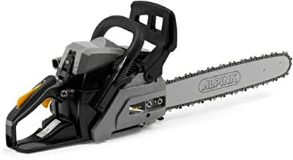Alpina Benzin-Kettensäge ACS 41 (16''), Für den heimischen Holzzuschnitt, Schneideschiene 40 cm, 1500 W, Automatische und einstellbare Ölpumpe