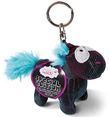 NICI 45718 Schlüsselanhänger Einhorn Moon Beamer Special Edition 10 cm – Glitzerndes Einhorn Kuscheltieranhänger mit Schlüsselring für Schlüsselband, Schlüsselbund, Schlüsselhalter & Schlüsselkette