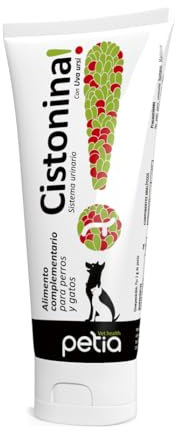 petia Vet health – Cistonina! - Refuerzo del Sistema Urinario en Perros y Gatos - 1 Bote 100 gr