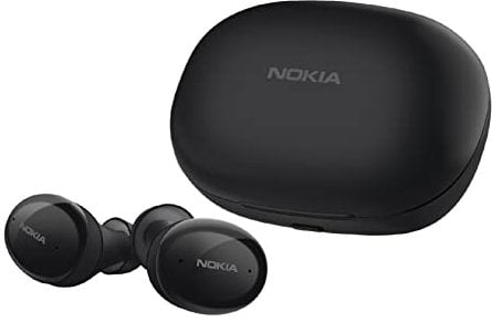 Nokia Comfort Earbuds – TWS-411 BK Wireless Bluetooth Earbuds with microphone for phone, laptop and tablet. Compatible with iOS and Android – IPX5 – Up to 29 hours with compact charging case – Black