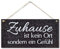 CARISPIBET Zuhause ist Dekoschild Hausdeko Hängeornamente Wohnkultur Wandkunst 15 x 30 cm