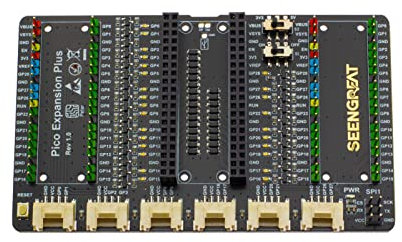 SEENGREAT GPIO Expander for Raspberry Pi Pico with Two Sets of External Expansion Pins for Connecting More Expansion Modules, Pico Dual GPIO Expander, 2 x 20 PIN