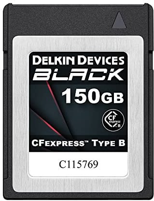 Delkin CFexpress Type B Black 150Gb