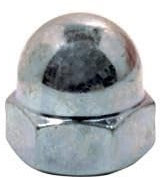 Dado esagonale cieco, calotta sferica m16x24x28 conf. 25 pz