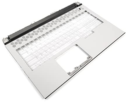 Dell Alienware m17 R4 Palmrest for US-Style Keyboards (Lunar Light) - 0DRWWR (Renewed)