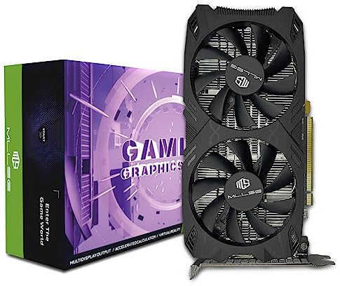 RX 5500 XT Carte graphique, 8 Go GDDR6 128 bits PCIe 4.0 × 8 Carte vidéo de jeu 1080p 2K GPU de bureau