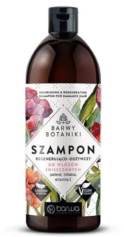 Barwy Botaniki Regenerierendes und revitalisierendes Shampoo, 480 ml - Langfristig gültig!