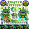 103 Pcs Decorazioni Compleanno Tartarughe, Palloncini Tartarughe Compleanno, Decorazioni Torta Tartarughe, Piatti e Bicchieri Tartarughe, Tovaglia Festa, Kit Decorazioni Stoviglie Festa Tartarughe