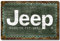 Jeep-Metall-Wandschild – Made to Explore Logo, 29,2 x 19,1 cm, lizenziert und authentisch