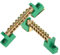 CANIGHT Lot De 2 Barres De Terre En Cuivre Pour Distribution 8 Positions De Bornes Kit De Mise À La Terre Robuste