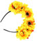 Healvian Romantisches Blumen-stirnband Mit Sonnenblumen Hübsches Haar-accessoire Für Hochzeiten Partys Fotografie Und Alltag Für Damen Mit Elegantem Stil