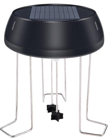 Solar-Wasserrührer, Wiggler für Vogelbad, 0,5 W, solarbetriebener Wasserrührer zur Dekoration | Gartenpumpen für Teichbrunnen, Bubbler, Dekoration