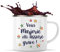 Planetee Tasse métallique Marjorie elle assure grave ! | Mug Mazagran Cadeau Fête des Mères Anniversaire Soeur Noël Tata Marraine Timbale Camping