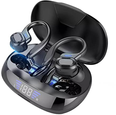 Wireless Earphones VV2 TWS Wireless Headphones Sport Earbuds with Touch Control LED Display Music Noise Reduction In-Ear Headset