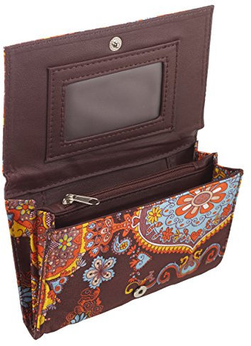 Panorama Gifts Damen Orientalische Design Geldbörse Handtasche Organizer Designer Mode - Braun