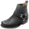 Bangla City Biker Westernstiefel Kurzstiefel Motorrad Stiefel Biker Schwarz 42