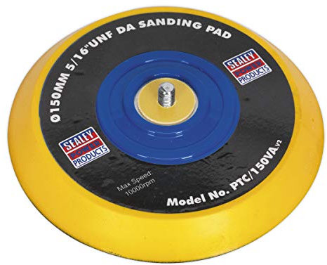 Sealey Ptc/150Va Da Backing Pad for Hook and Loop Discs